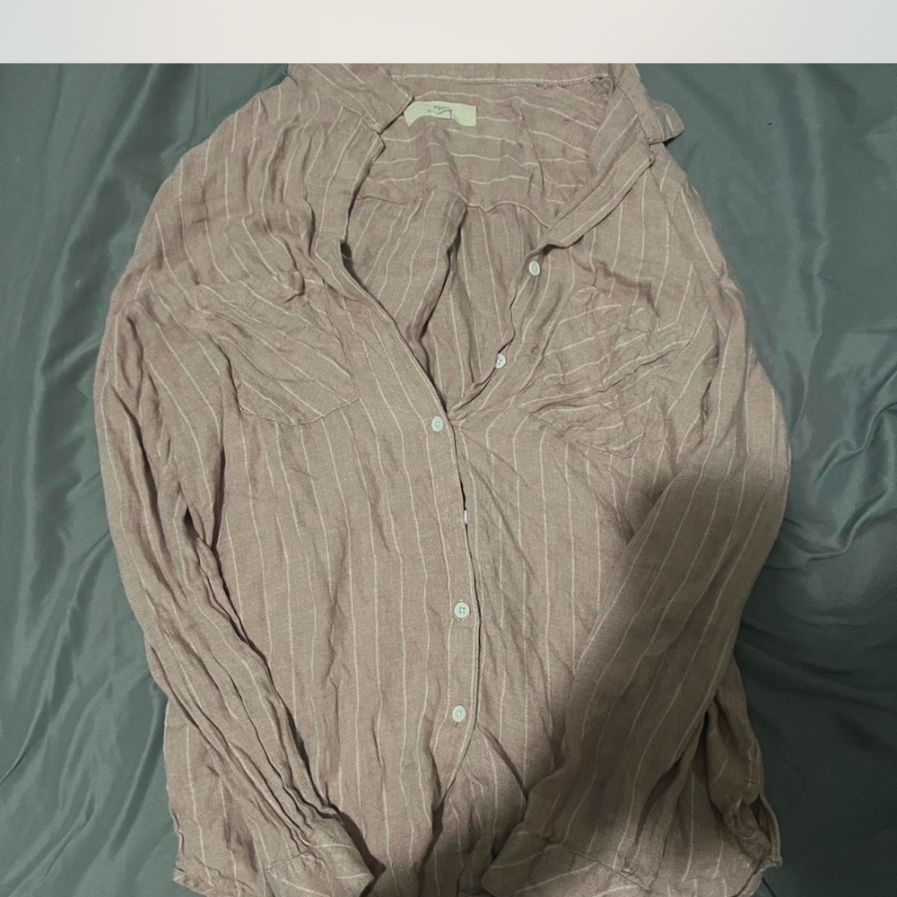 Thread & Supply Beige Textured Fabric